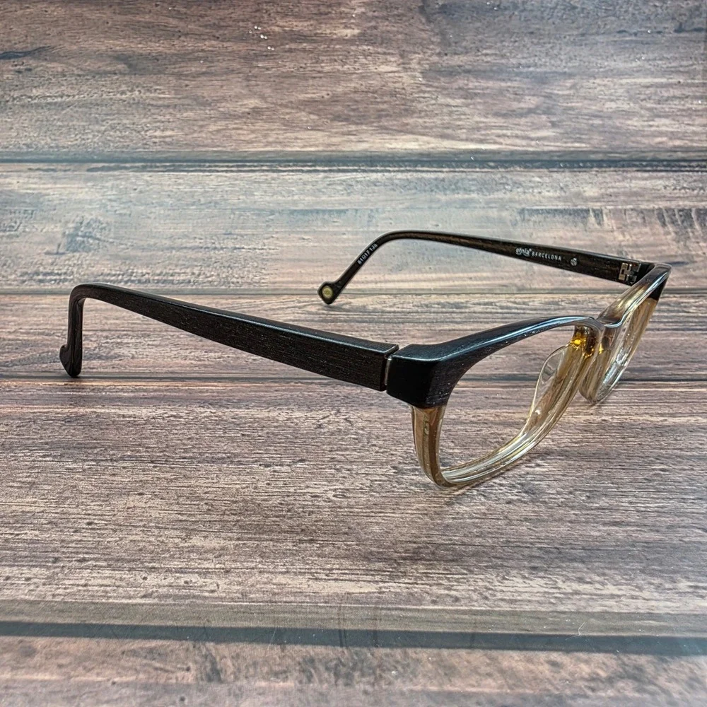 Etnia Barcelona NIMES Brown Gradient Eyeglasses Frames 51-17-135 Spain col.BR